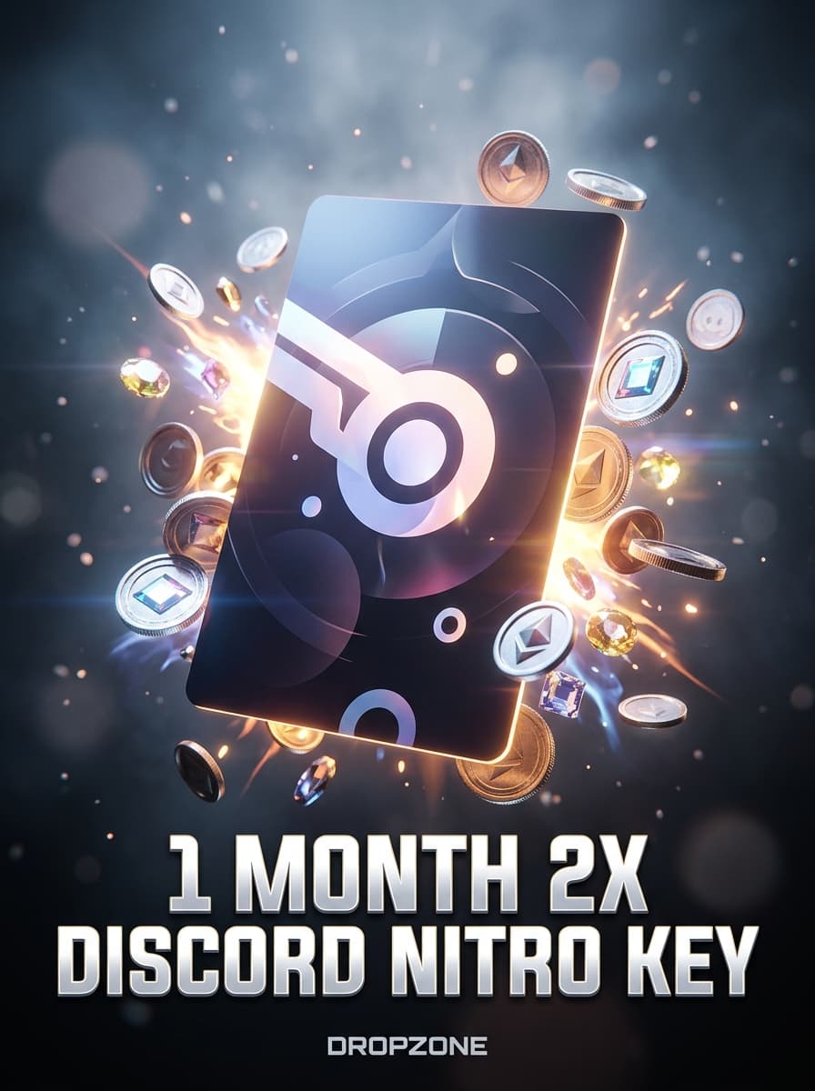 1 Month 2X Discord Nitro Key