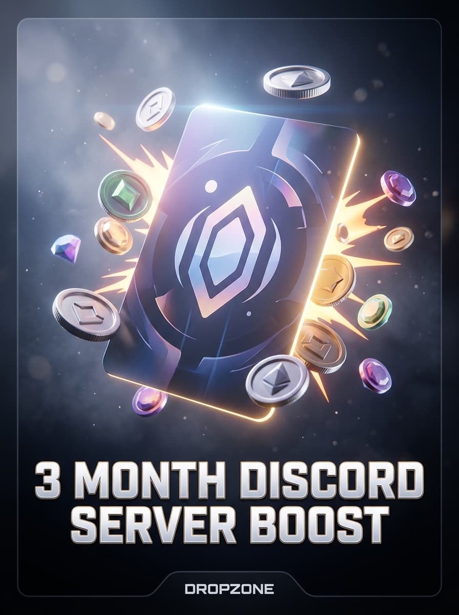 3 Month Discord Server Boost