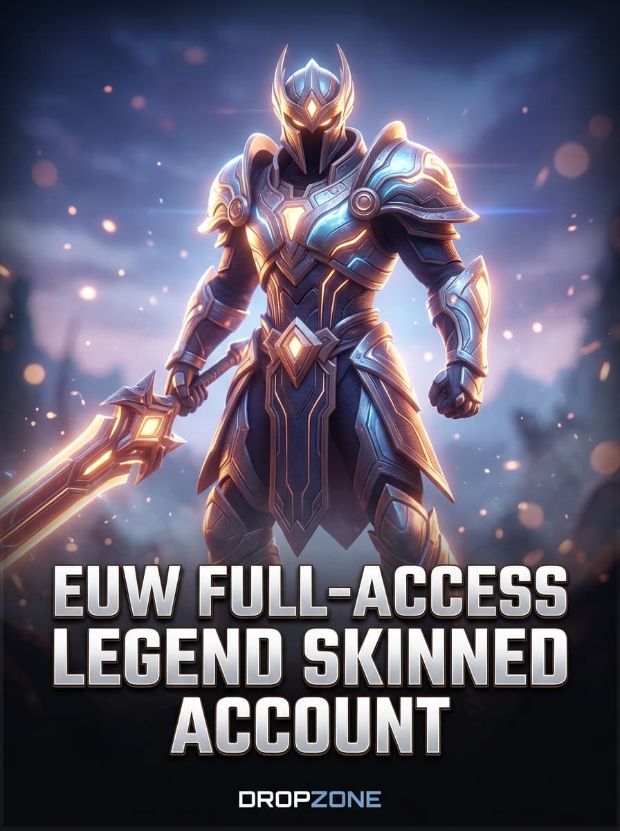 EUW Full-Access Legend Skinned Account