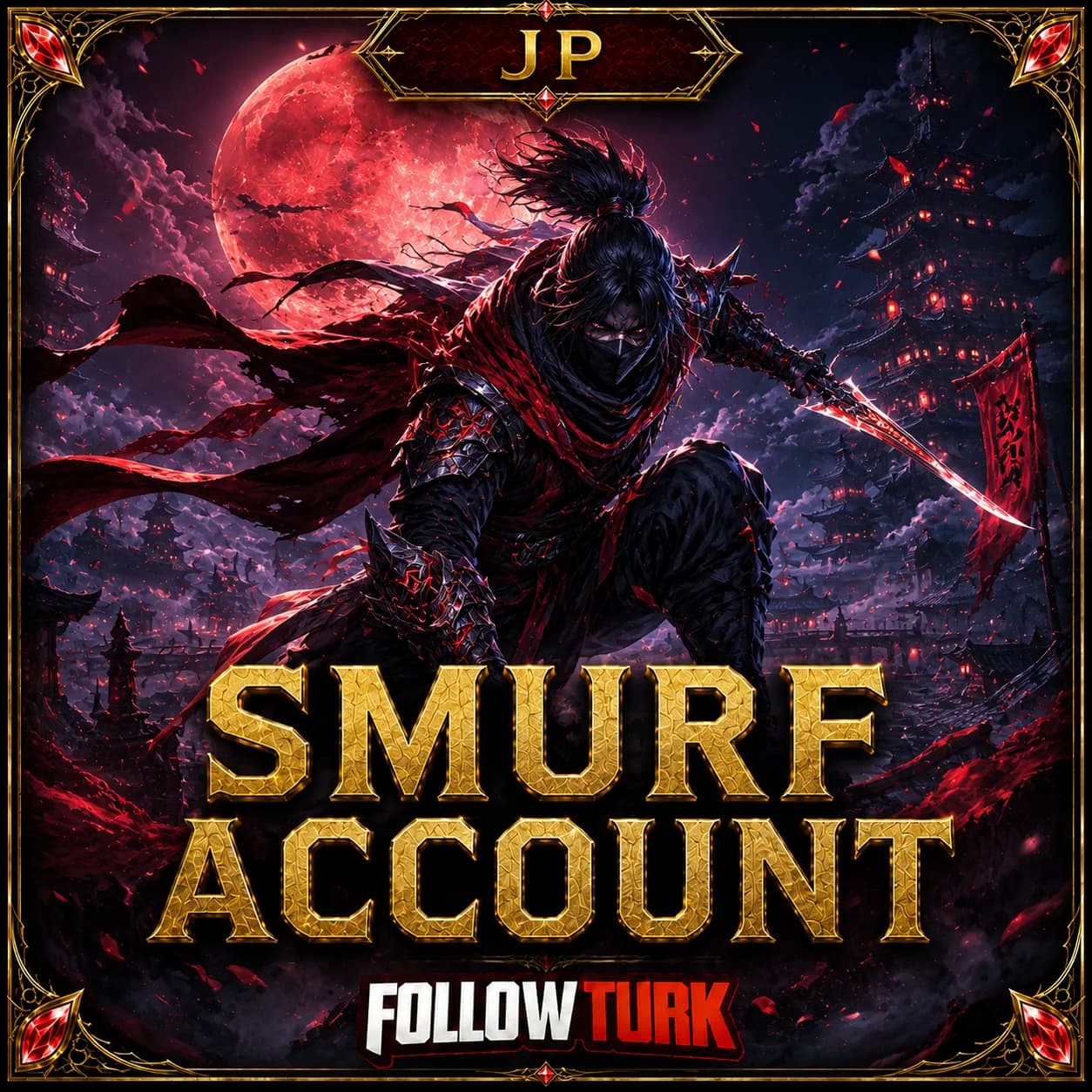 Japan (JP) Legend Smurf Account