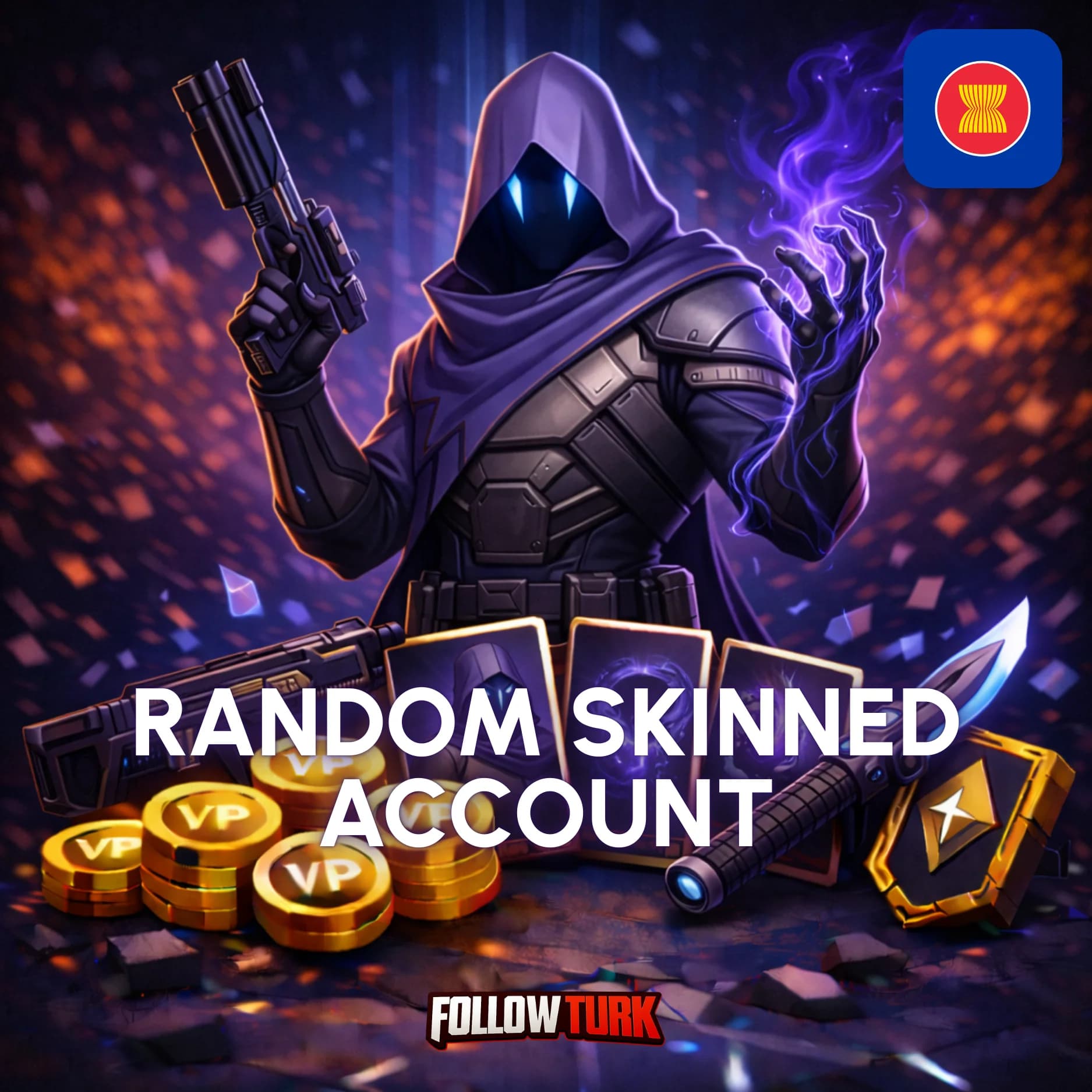 LA - Latin America Random Skinned Account - Full Access