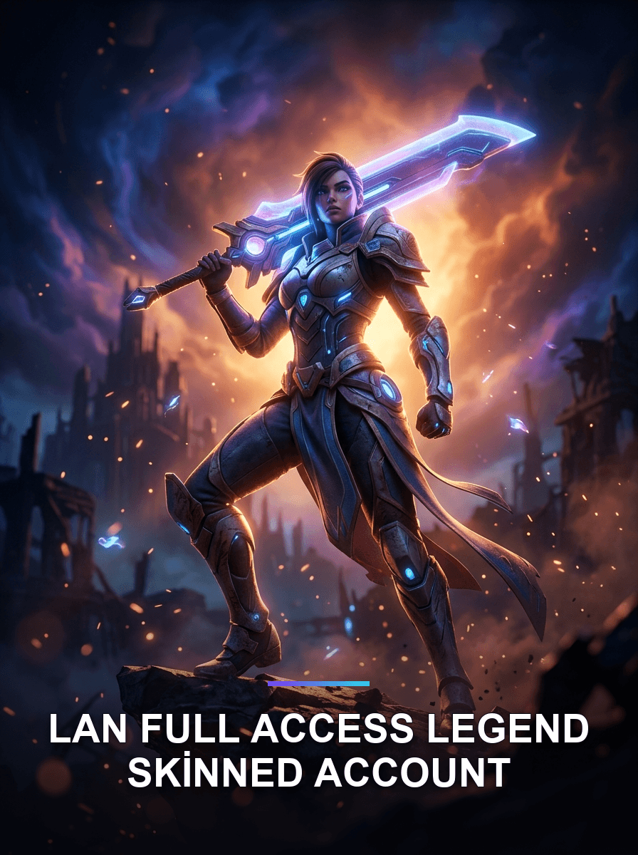 LAN Full Access Legend Skinned Account