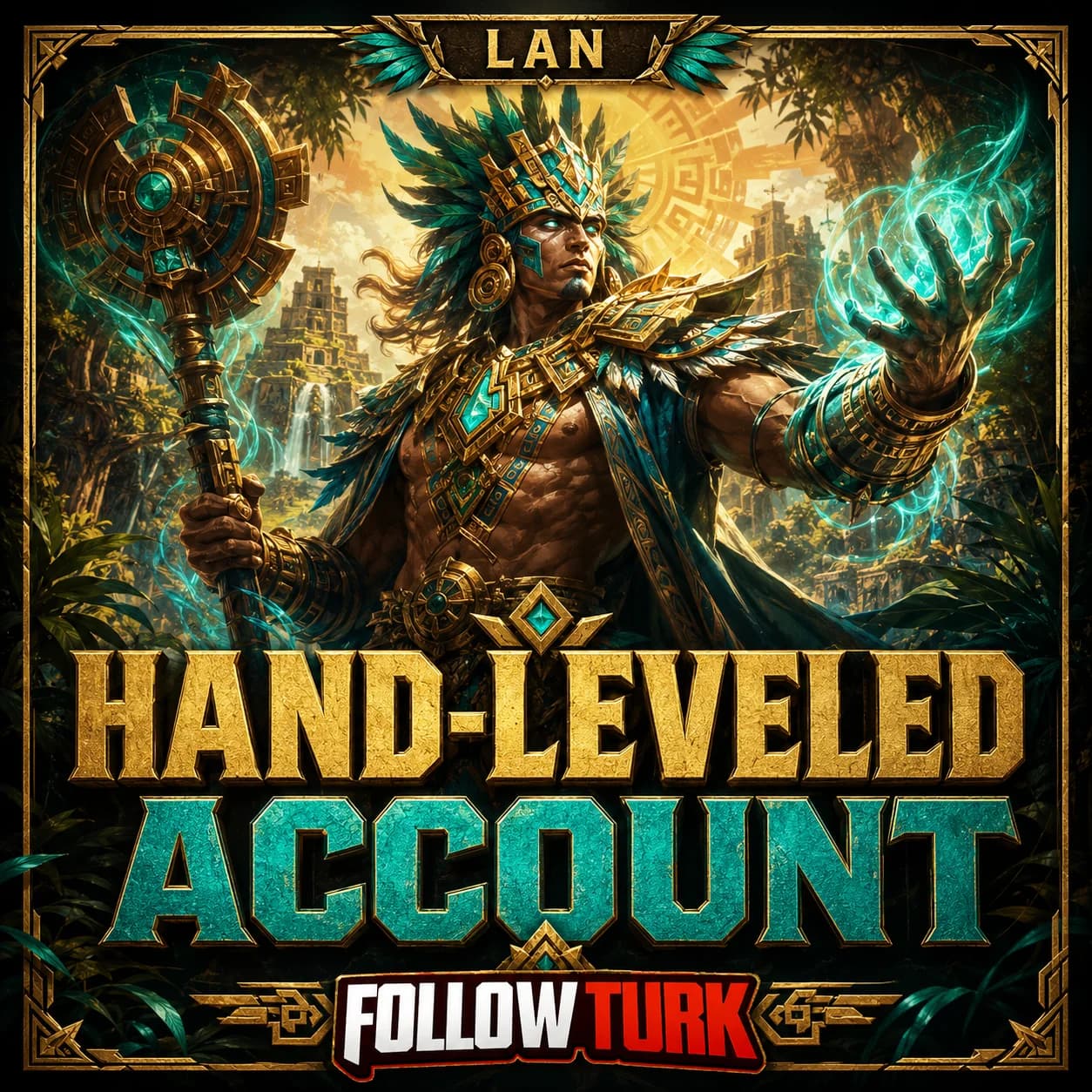 LAN Hand-Leveled Legend Account