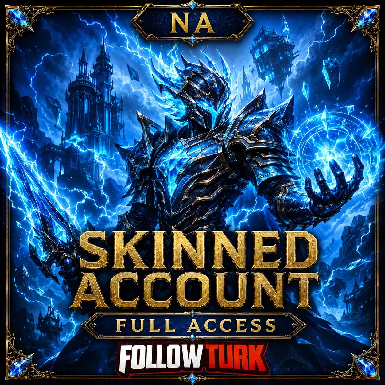 NA Full Access Legend Skinned Account