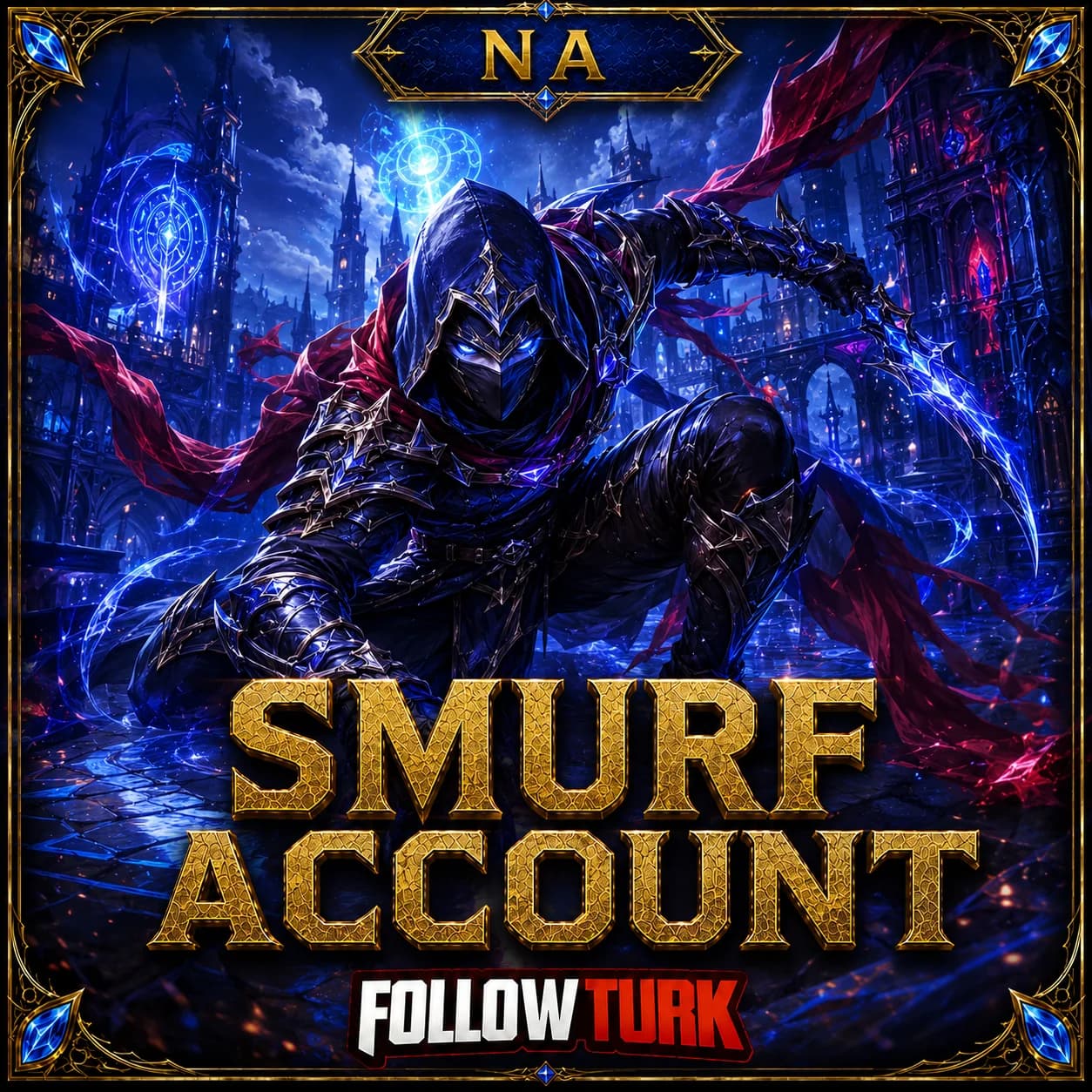NA Legend Smurf Account