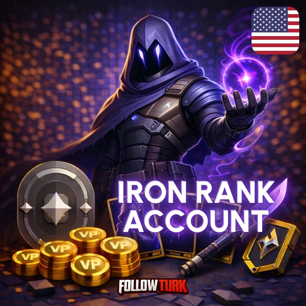 North America (NA) Valorant Iron Account