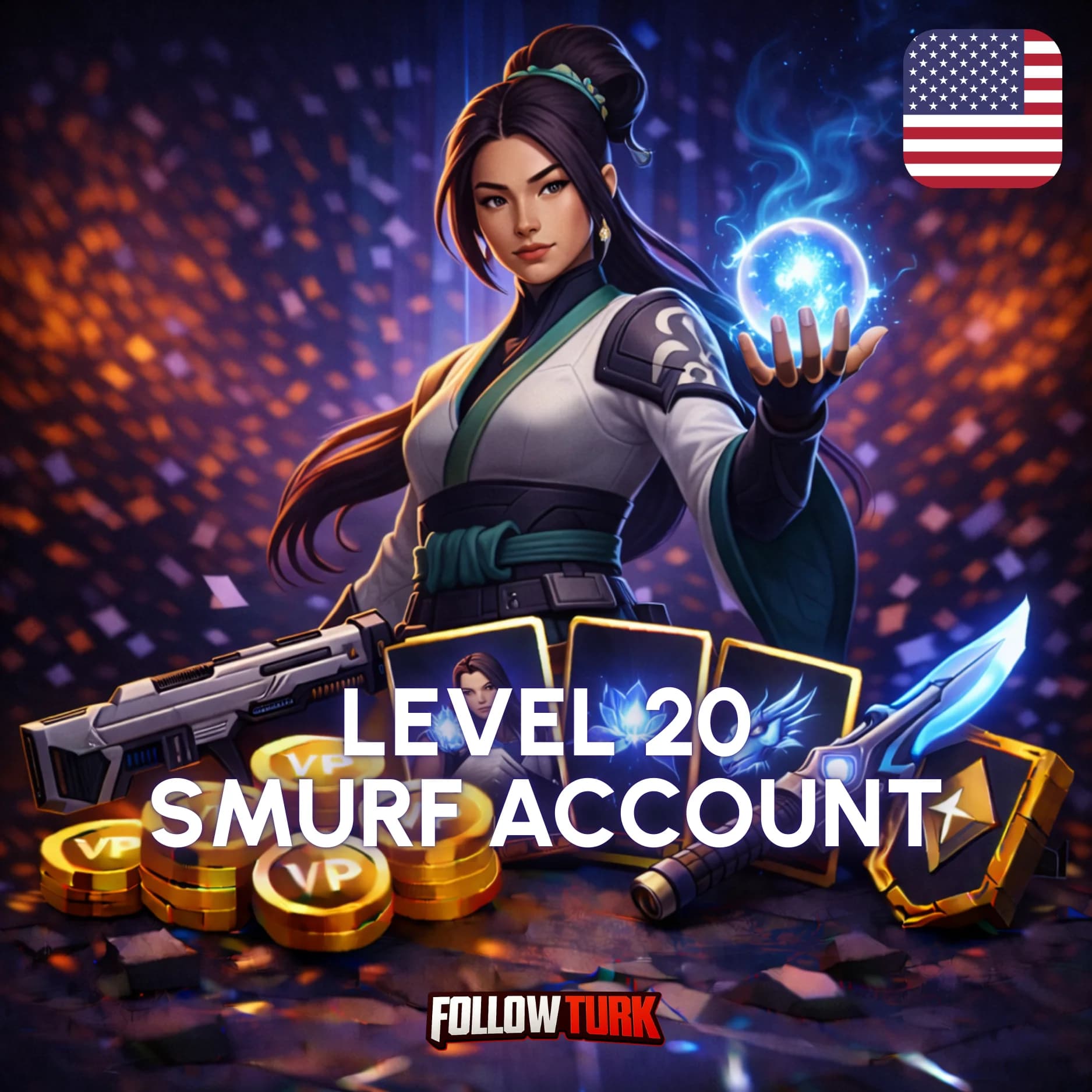 North America Valorant Smurf Account (NA)