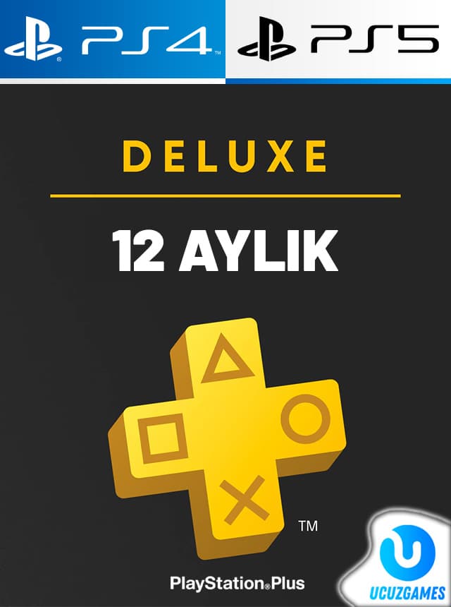PlayStation Plus Deluxe 12 Aylık | PS4 - PS5