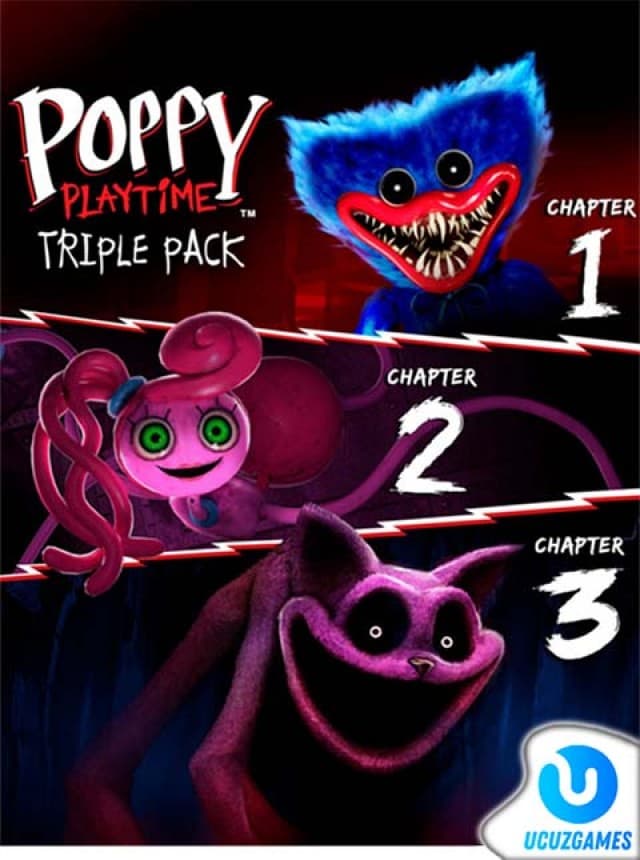 Poppy Playtime Chapter 1 + 2 + 3
