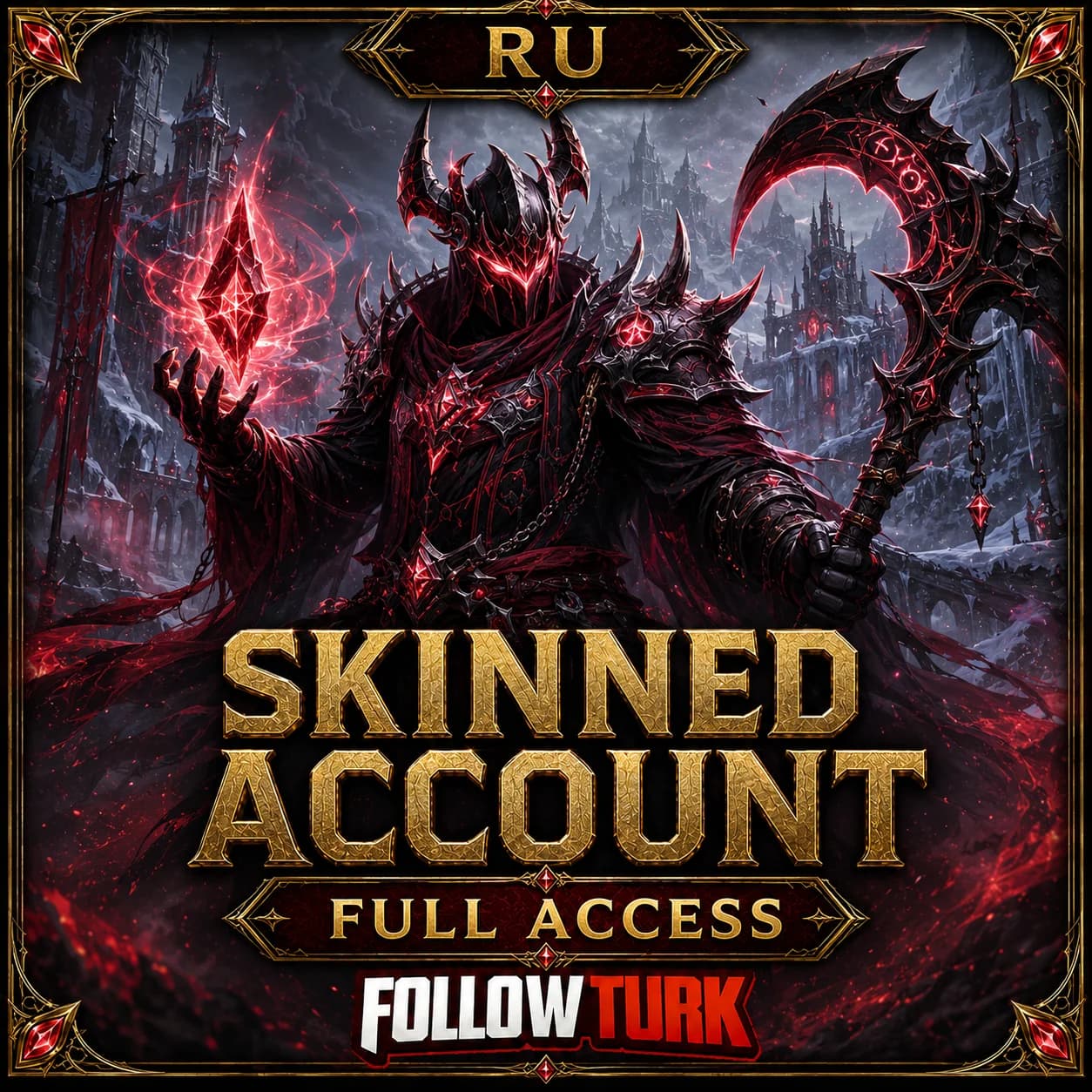 RU Full-Access Legend Skinned Account