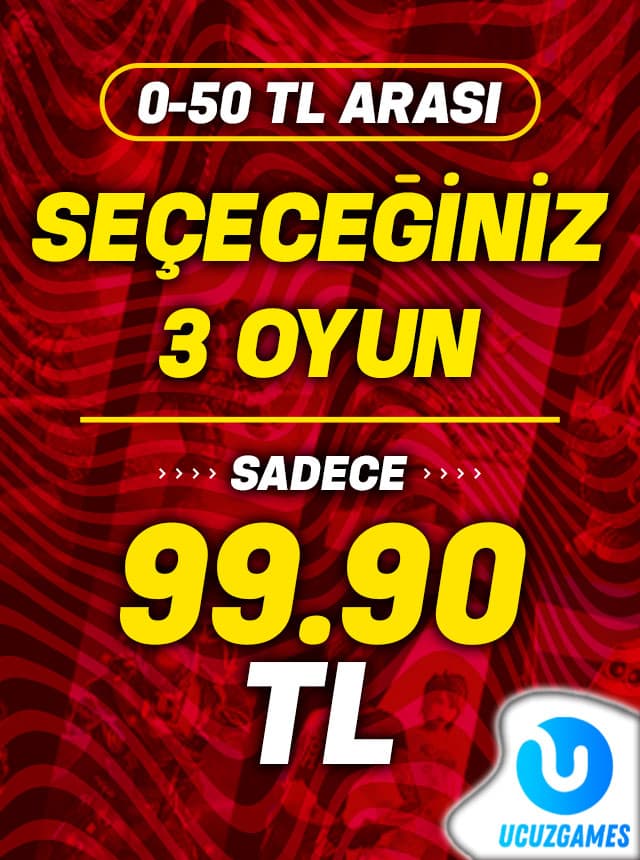 Seçeceğiniz 3 Oyun 99 TL