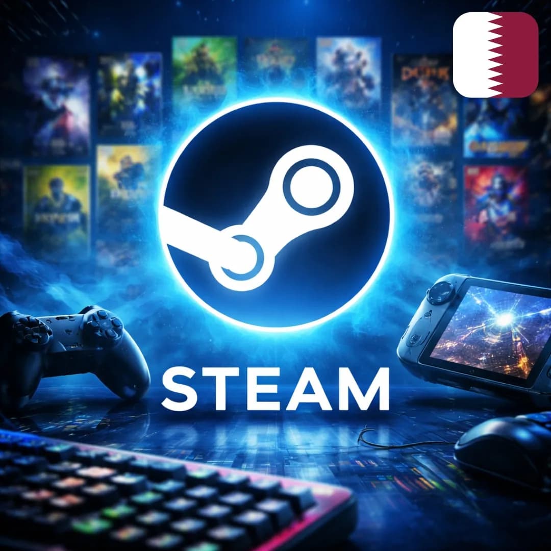 Steam Qatar Gift Card (QAR)