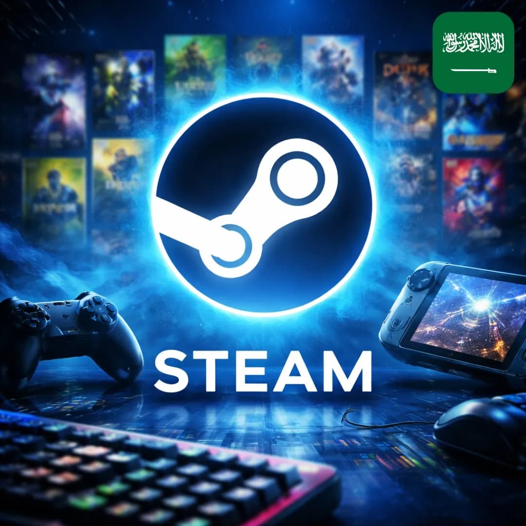 Steam Saudi Arabia Gift Card (SAR)