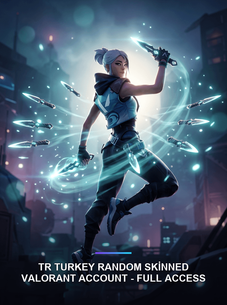 TR Turkey Random Skinned Valorant Account - Full Access