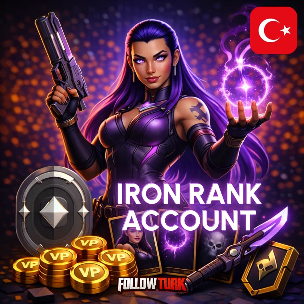 Turkey (TR) Valorant Iron Account