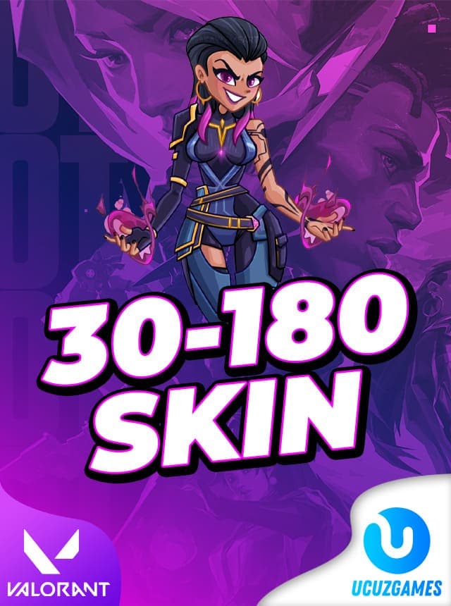 Valorant 30-180 Skinli Hesap