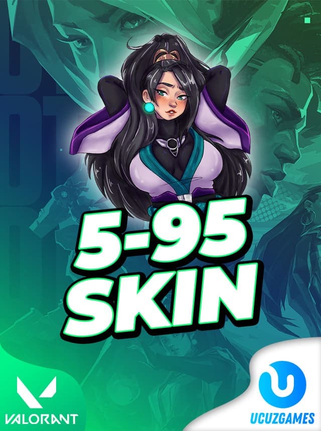 Valorant 5-95 Skinli Hesap