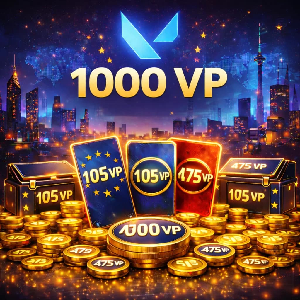 Valorant Europe 1000 VP
