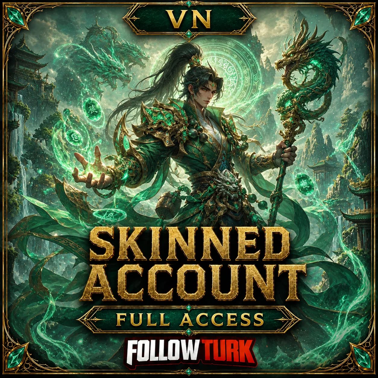 VN Full Access Skinned Legend Account