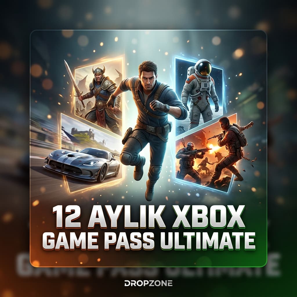 12 Aylık Xbox Game Pass Ultimate