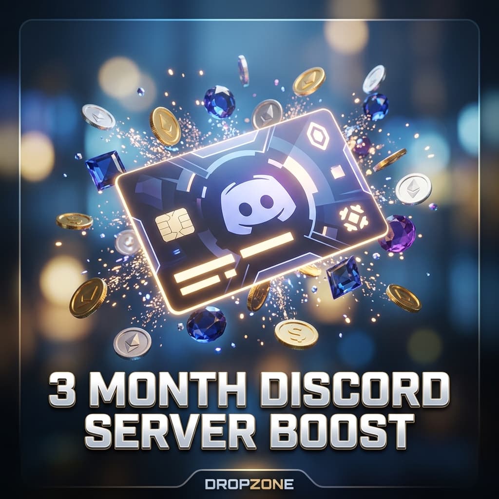 3 Month Discord Server Boost