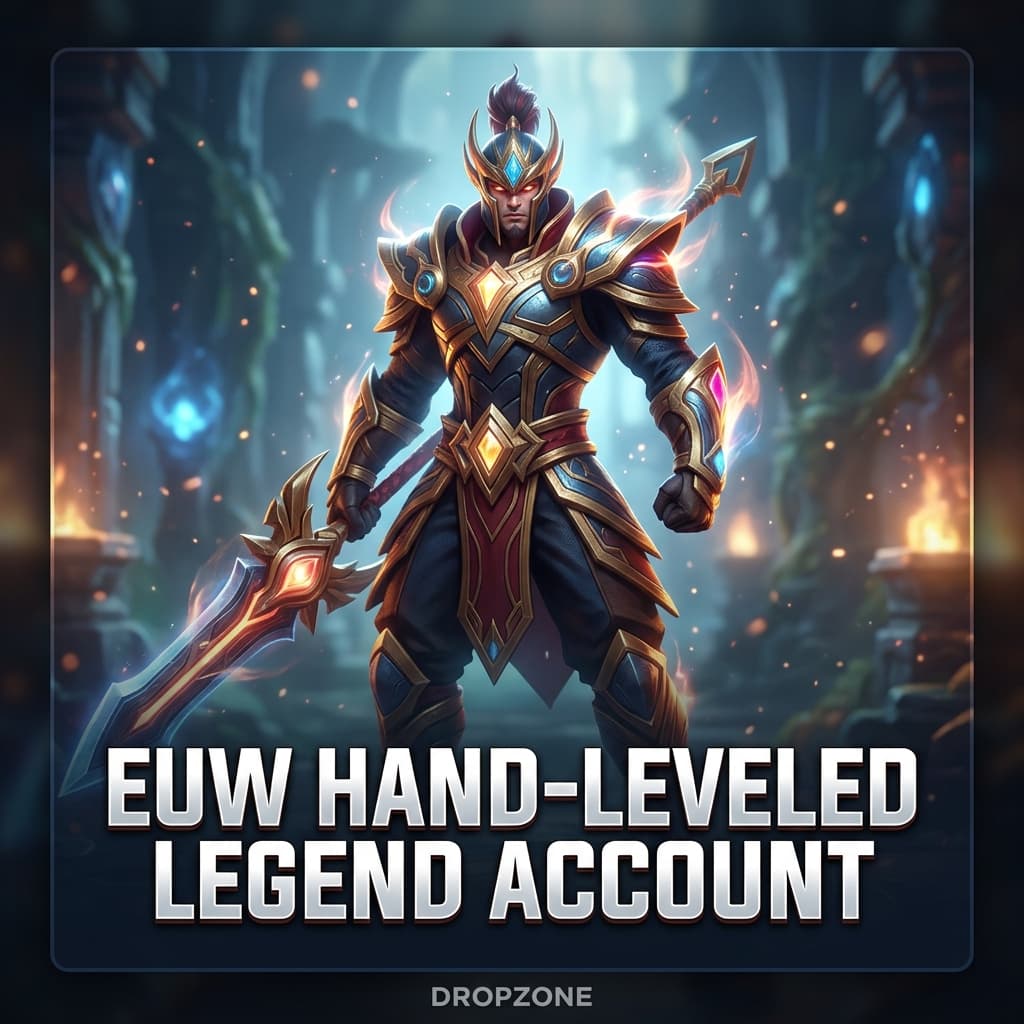 EUW Hand-Leveled Legend Account