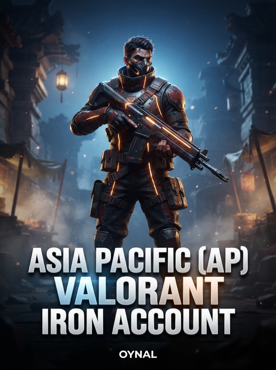 Asia Pacific (AP) Valorant Iron Account