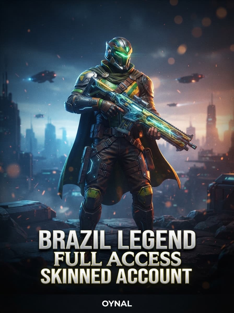 Brazil Legend Full Access Skinned Account