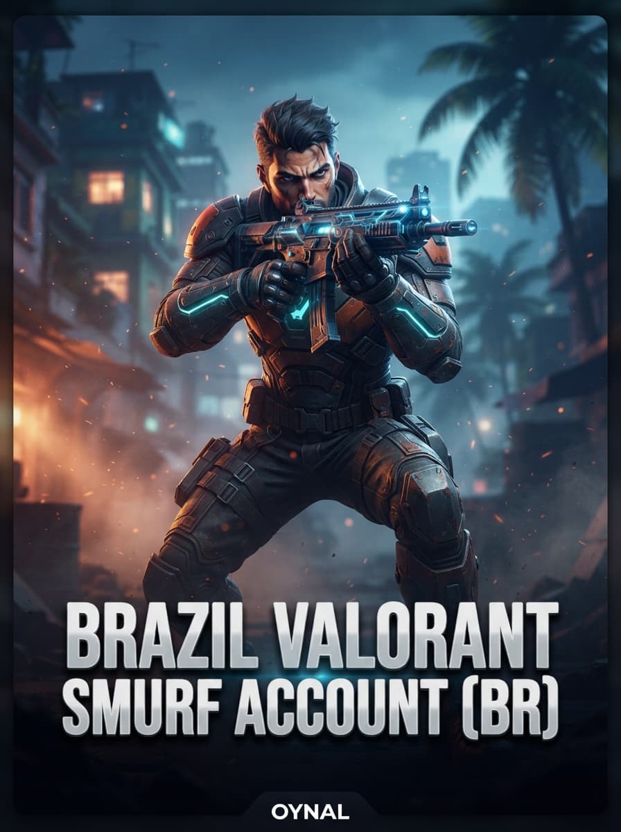 Brazil Valorant Smurf Account (BR)