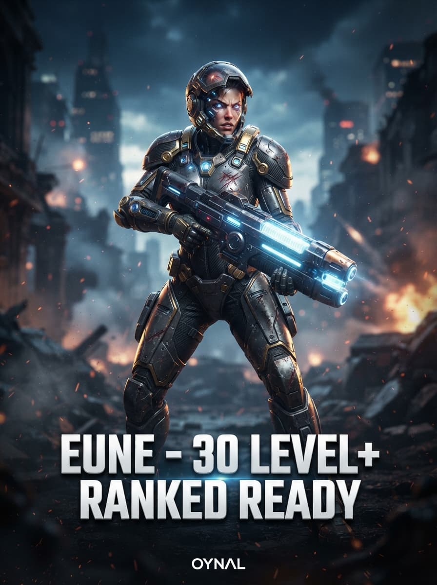 EUNE - 30 Level+ Ranked Ready