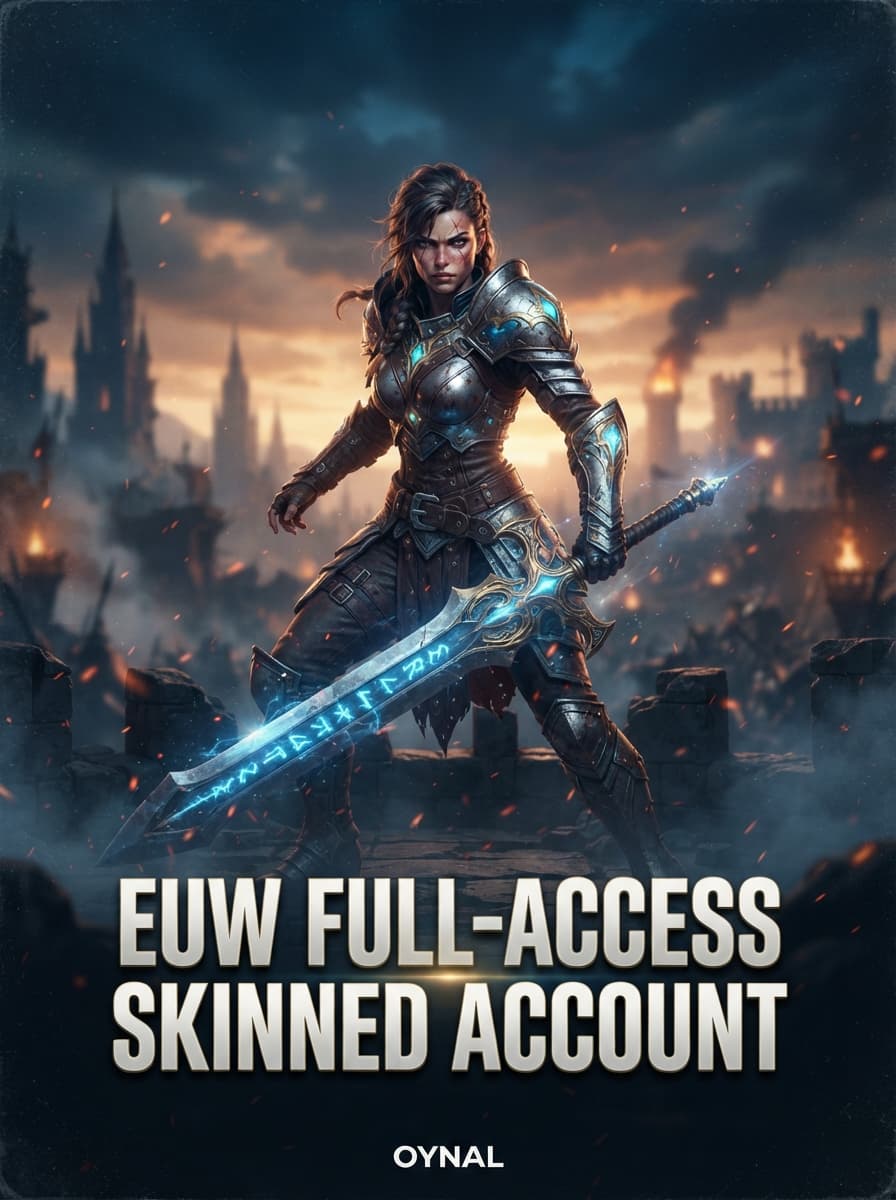 EUW Full-Access Legend Skinned Account