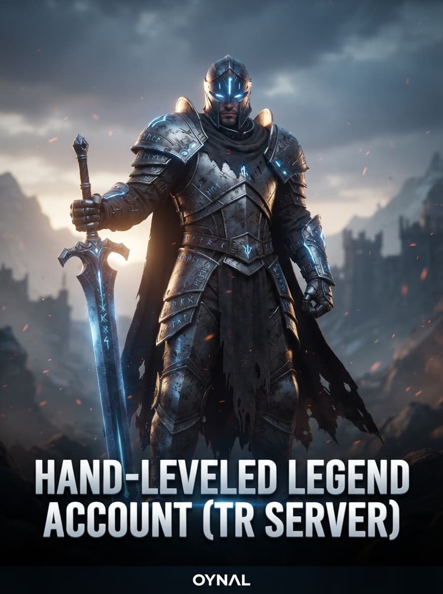 Hand-Leveled Legend Account (TR Server)