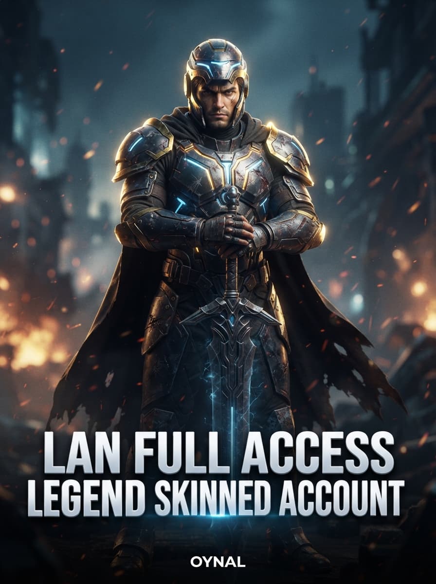 LAN Full Access Legend Skinned Account