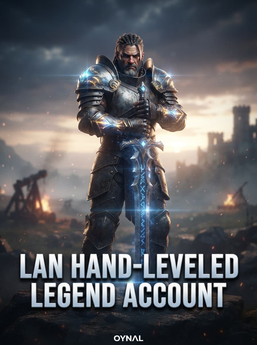 LAN Hand-Leveled Legend Account
