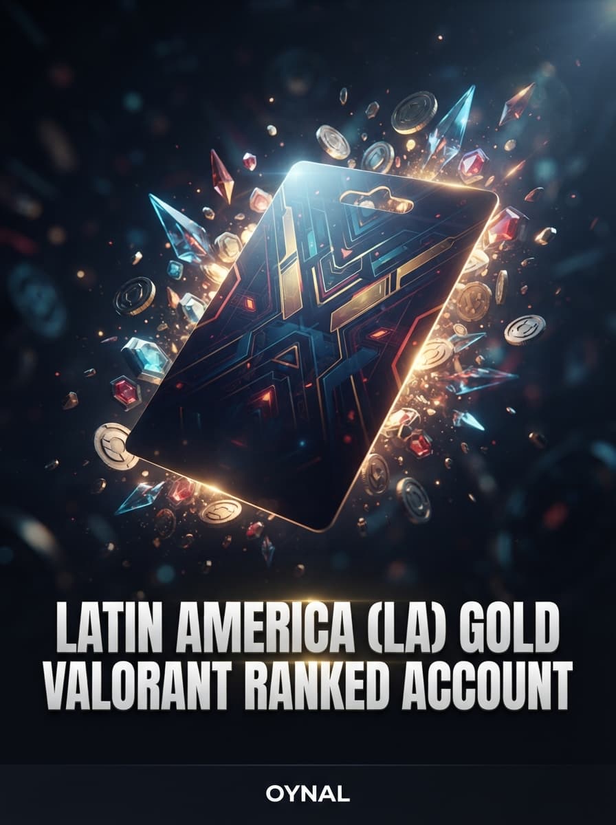 Latin America (LA) Gold Valorant Ranked Account