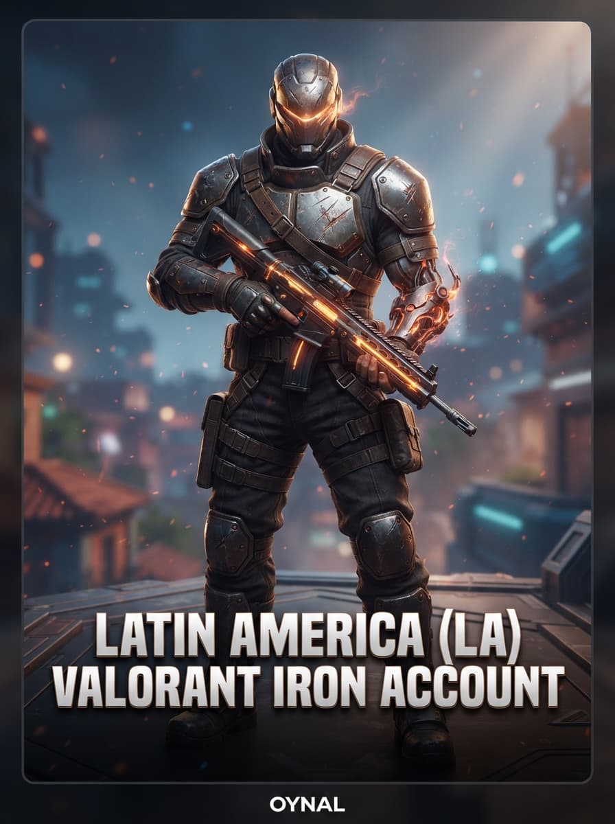 Latin America (LA) Valorant Iron Account