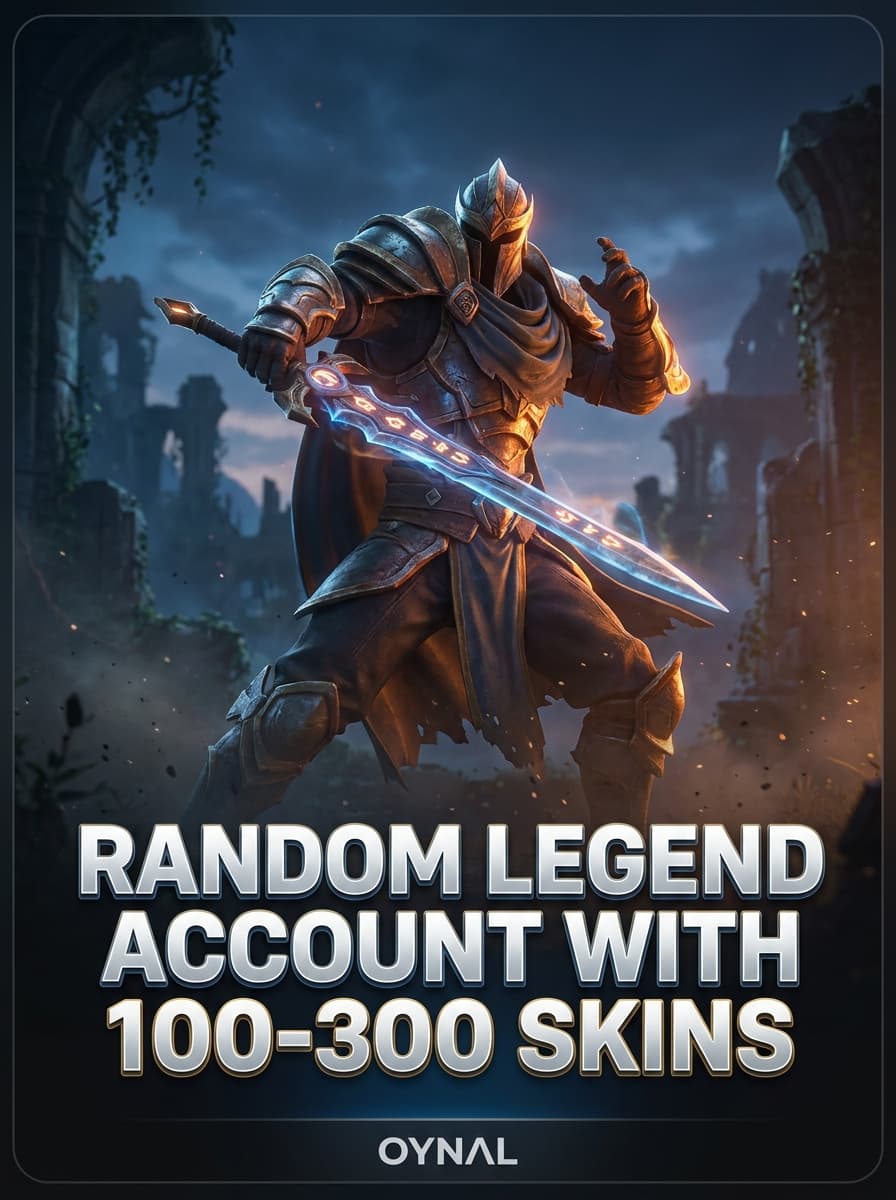 Random Legend Account with 100-300 Skins