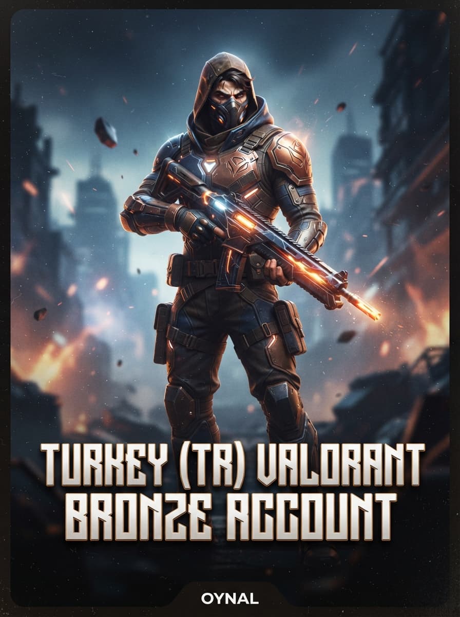 Turkey (TR) Valorant Bronze Account