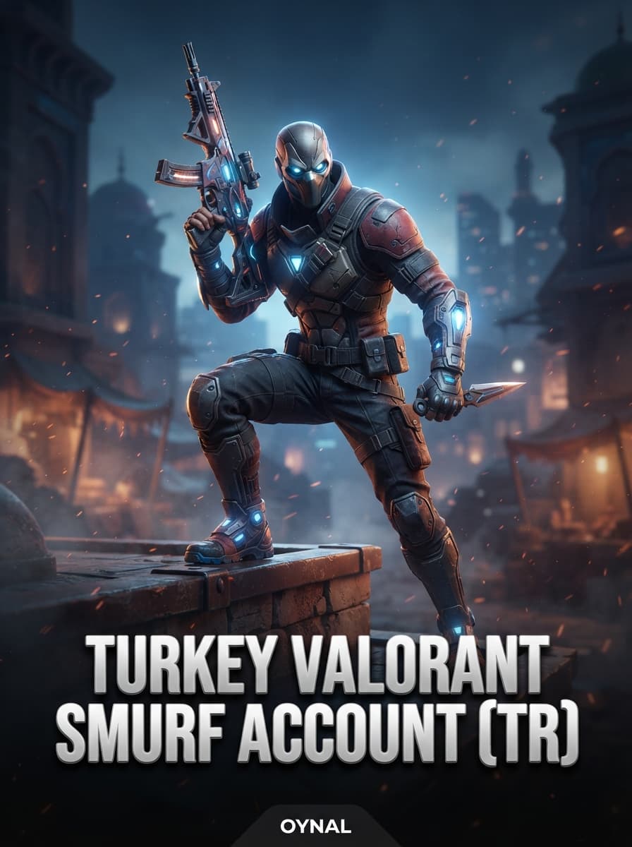 Turkey Valorant Smurf Account (TR)