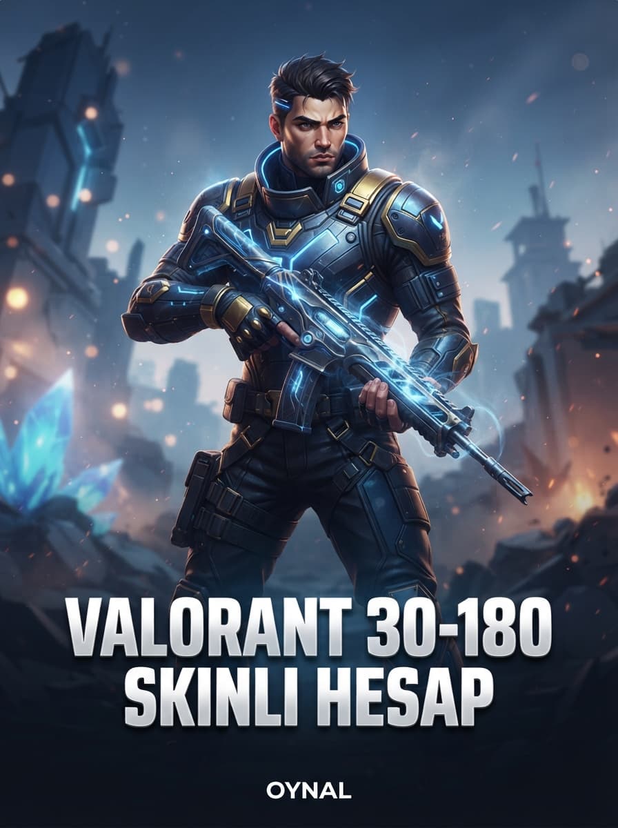 Valorant 30-180 Skinli Hesap