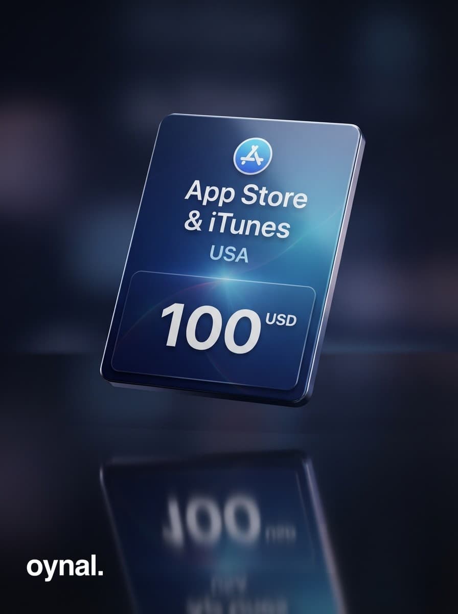 100 USD App Store iTunes Hediye Kartı