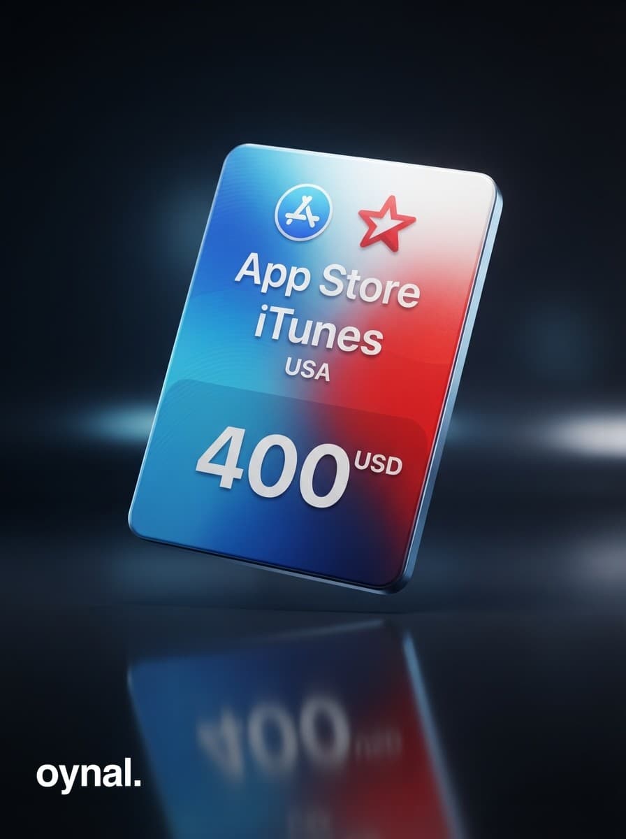 400 USD App Store iTunes Hediye Kartı