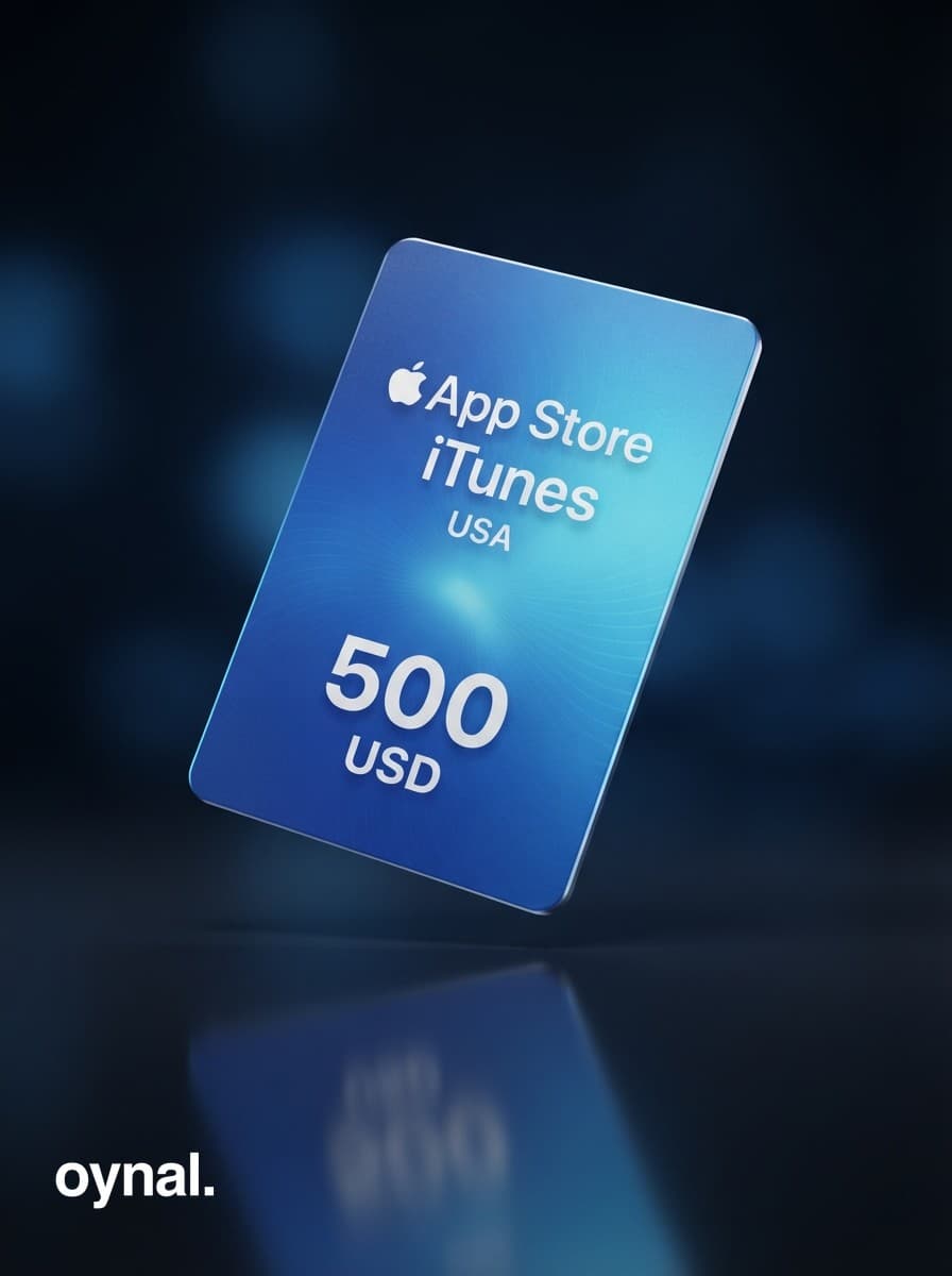 500 USD App Store iTunes Hediye Kartı