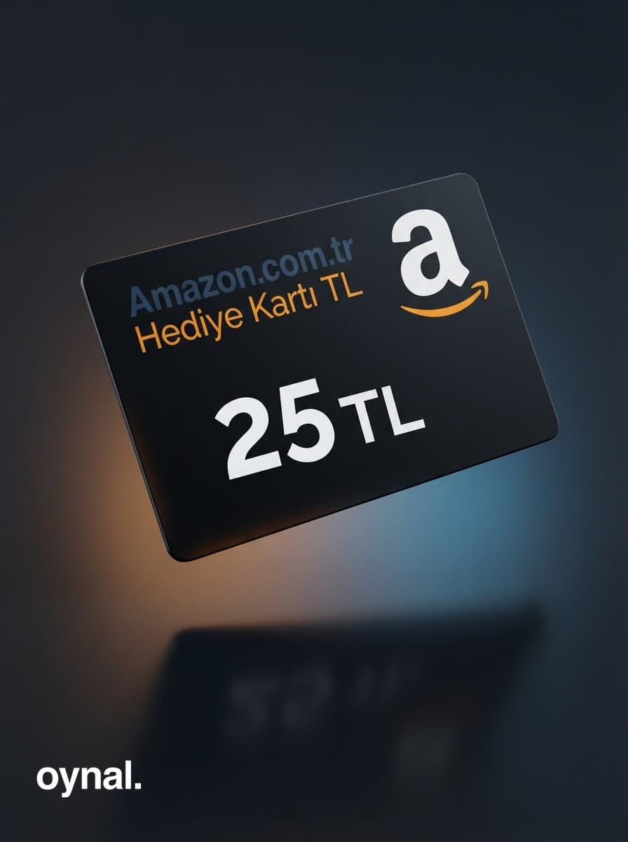 Amazon.com.tr Hediye Kartı 25 TL