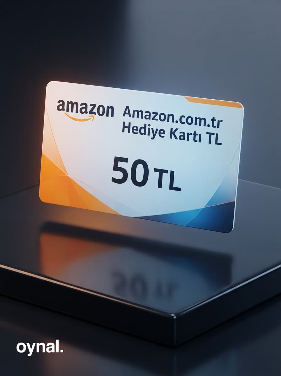 Amazon.com.tr Hediye Kartı 50 TL