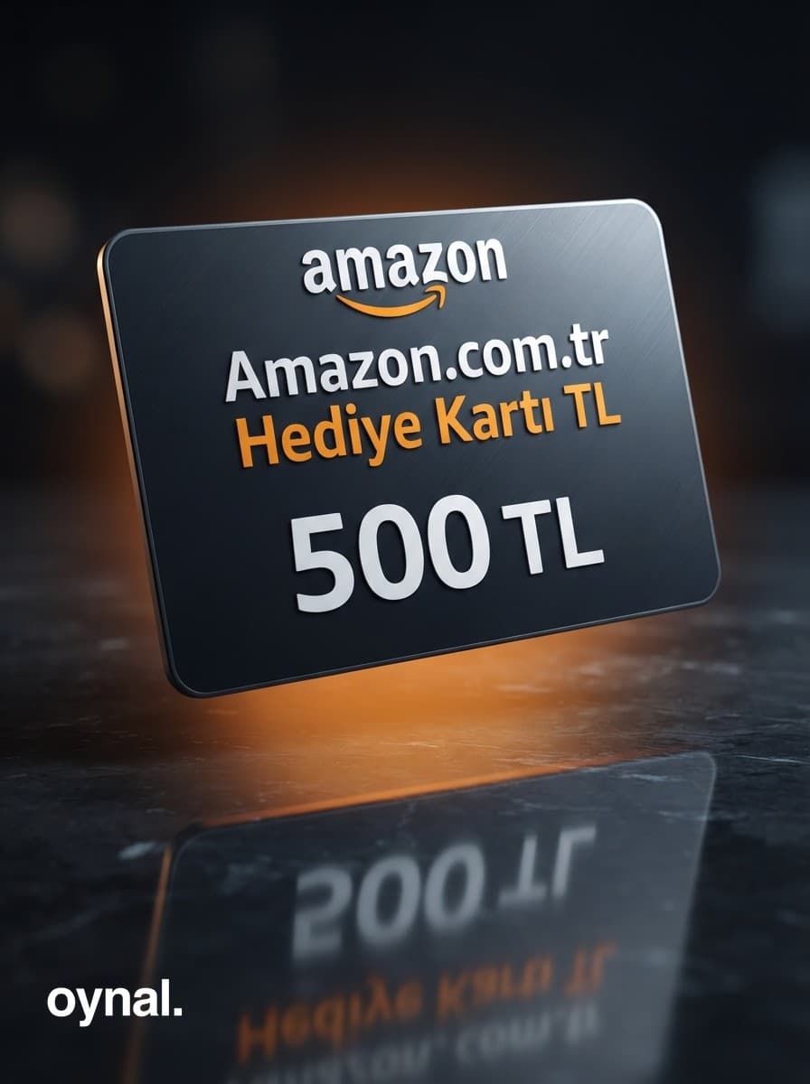 Amazon.com.tr Hediye Kartı 500 TL