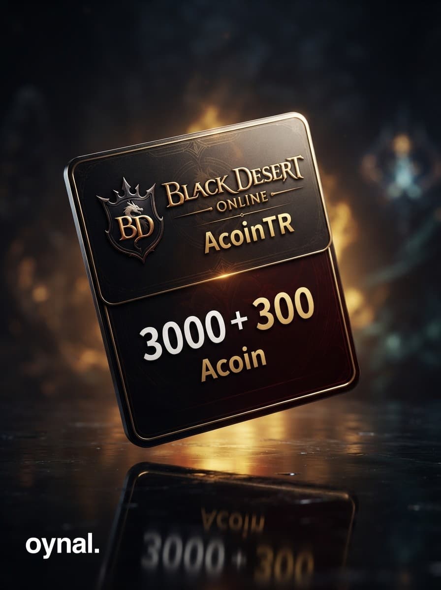 Black Desert 3000 + 300 Acoin