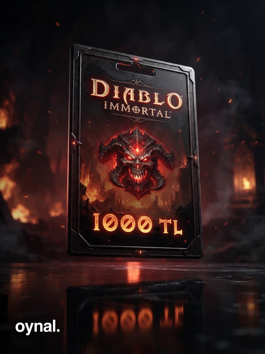 Diablo Immortal 1000 TL Bakiye (iOS)