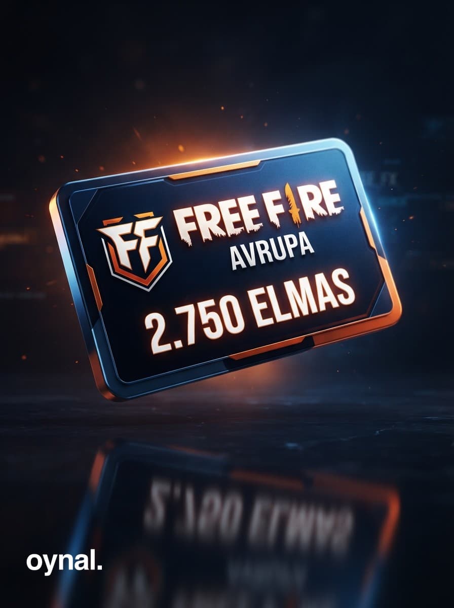 Free Fire Avrupa 2.750 Elmas