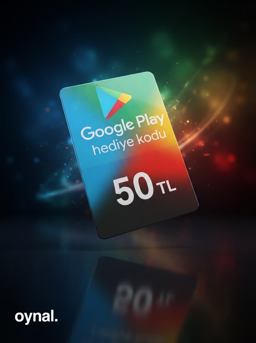 Google Play Hediye Kodu 50 TL